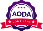 AODA Compliant badge